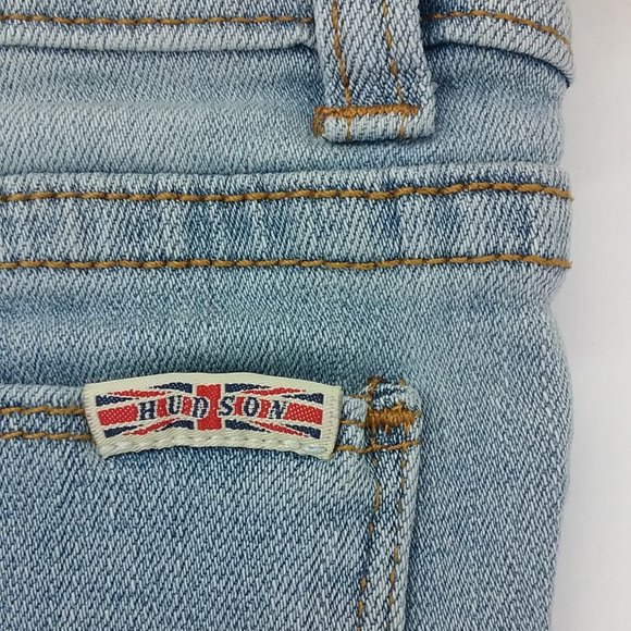 Hudson Flower Field Embroidered Denim Shorts - Picture 4 of 13